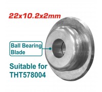 Ролик для плиткореза TOTAL 22.0х10.5х2.0 мм