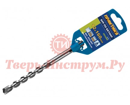 Бур для перфоратора ПРАКТИКА SDS plus 12х160 Бур для перфоратора ПРАКТИКА SDS plus 12х160