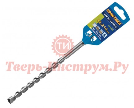 Бур для перфоратора ПРАКТИКА SDS plus 12х210 Бур для перфоратора ПРАКТИКА SDS plus 12х210