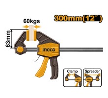 Струбцина быстрозажимная INGCO 63х300 мм