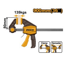 Струбцина быстрозажимная INGCO 80х900 мм
