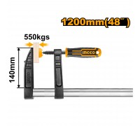 Струбцина F-образная INGCO 140х1200 мм