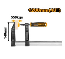 Струбцина F-образная INGCO 140х1200 мм