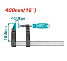 Струбцина TOTAL F образная 120х400 мм