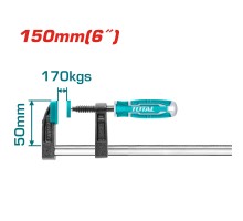 Струбцина TOTAL F образная  50х150 мм