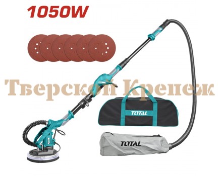 Экцентриковая шлифмашина для стен и потолоков TOTAL TWS10501