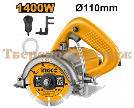 Алмазная дисковая пила INGCO MC14008 Алмазная дисковая пила INGCO MC14008