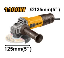 Угловая шлифмашина INGCO 125-1100