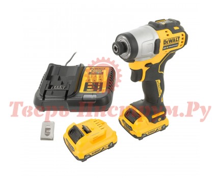 Шуруповерт аккумуляторный ударный DEWALT DCF801D2-QW