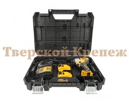 Шуруповерт аккумуляторный ударный DEWALT DCF801D2-QW