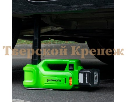 Домкрат аккумуляторный GREENWORKS G24JACK Домкрат аккумуляторный GREENWORKS G24JACK