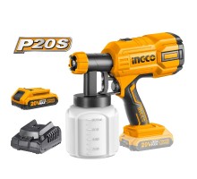 Краскораспылитель аккумуляторный INGCO CSGLI20402