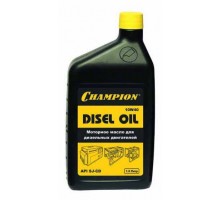 Масло моторное 4х тактное CHAMPION DISEL 1л