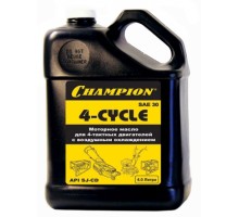 Масло моторное 4х тактное CHAMPION SAE30 4.0 л