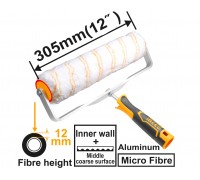 Валик с ручкой INGCO 305 мм INDUSTRIAL