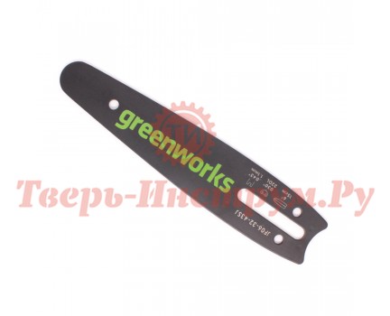 Шина пильная для минипилы GREENWORKS 15 см Шина пильная для минипилы GREENWORKS 15 см
