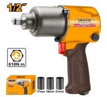Пневмогайковерт ударный INGCO 1/2", 610 Hm