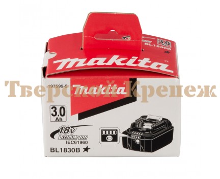 Аккумулятор MAKITA BL1830B 3.0A 18V Li-ION