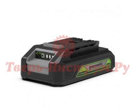 Аккумулятор GREENWORKS G24B2 24Вх2.0А Аккумулятор GREENWORKS G24B2 24Вх2.0А