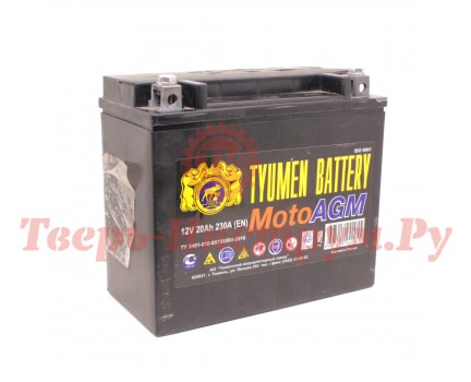 Аккумулятор для генератора 12V/20Ah (+) справа Аккумулятор для генератора 12V/20Ah (+) справа