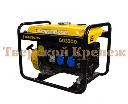 Генератор бензиновый CHAMPION GG3300 Генератор бензиновый CHAMPION GG3300