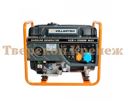Генератор бензиновый VILLARTEC GG6300C Генератор бензиновый VILLARTEC GG6300C