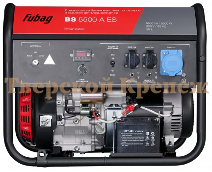 Генератор бензиновый FUBAG BS5500A ES