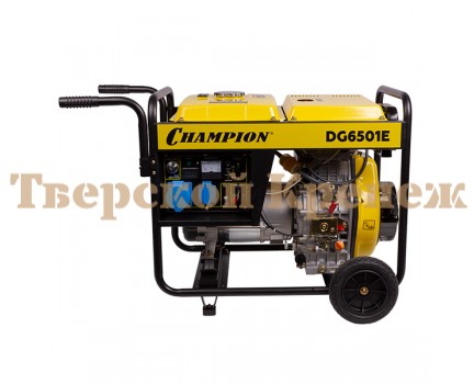 Генератор дизельный CHAMPION DG6501E