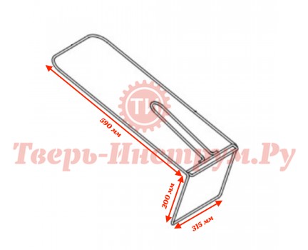 Каркас травосборника HUTER GLM-4.0/5.0ST (DJP)