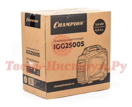 Генератор инверторный CHAMPION IGG2500S