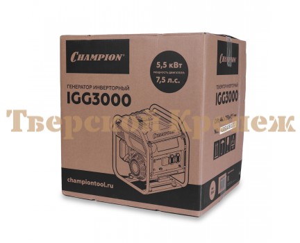 Генератор бензиновый инверторный CHAMPION IGG 3000 Генератор бензиновый инверторный CHAMPION IGG 3000