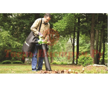 Воздуходувка аккумуляторная GREENWORKS GD40BV Воздуходувка аккумуляторная GREENWORKS GD40BV