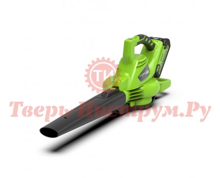Воздуходувка аккумуляторная GREENWORKS GD40BVK4 Воздуходувка аккумуляторная GREENWORKS GD40BVK4