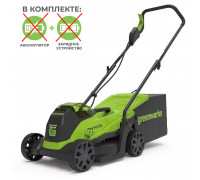 Газонокосилка GREENWORKS GD24LM33