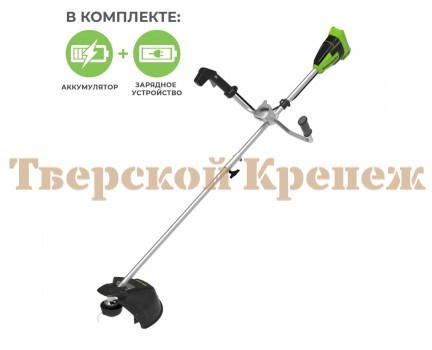 Триммер аккумуляторный GREENWORKS GD40BCB-K5 Триммер аккумуляторный GREENWORKS GD40BCB-K5