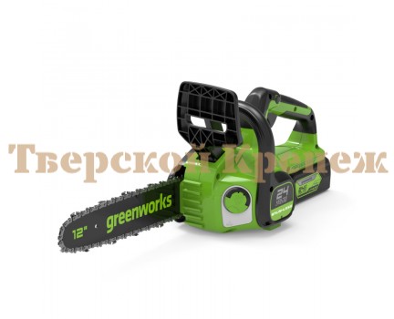 Аккумуляторная цепная пила GREENWORKS GD24CS30 Аккумуляторная цепная пила GREENWORKS GD24CS30