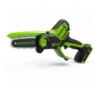 Аккумуляторная мини пила GREENWORKS GD24CSMNX