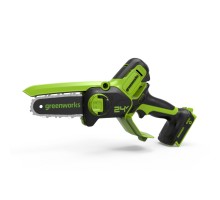 Аккумуляторная мини пила GREENWORKS G24MCS10 SET-2