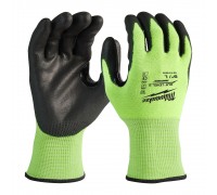 Перчатки защитные MILWAUKEE HI-VIS CUT C GLOVES L