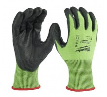 Перчатки защитные MILWAUKEE HI-VIS CUT E GLOVES L