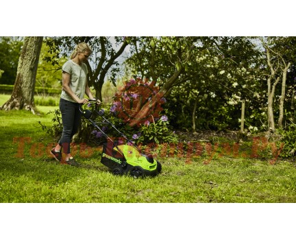 Аэратор газона аккумуляторный GREENWORKS GD40SC36 Аэратор газона аккумуляторный GREENWORKS GD40SC36