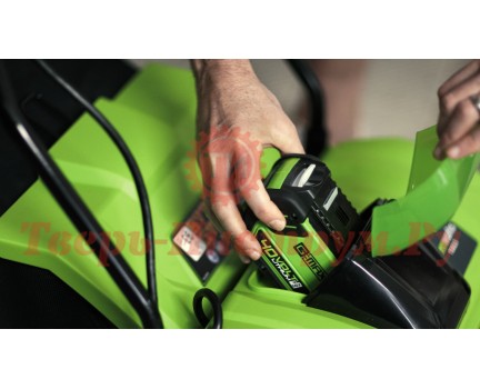 Аэратор газона аккумуляторный GREENWORKS GD40SC36 Аэратор газона аккумуляторный GREENWORKS GD40SC36