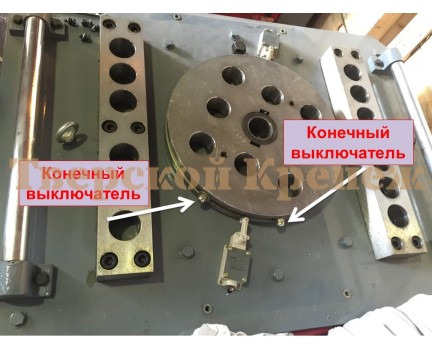 Станок для гибки арматуры VEKTOR GW50 с доводчиком