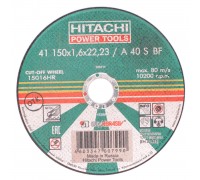 Круг отрезной по металлу HITACHI 150х1.6х22