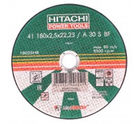 Круг отрезной по металлу HITACHI 180х2.5х22