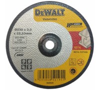 Круг отрезной по металлу DEWALT 230x22х3.0 мм