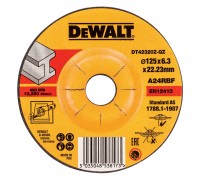 Круг шлифовальный по металлу DEWALT INDUSTRIAL 125x6.3x22