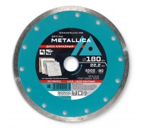 Диск алмазный несегментный METALLICA Optima 180x22 мм