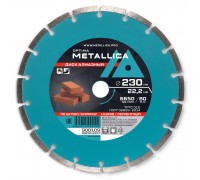 Диск алмазный сегментный METALLICA Optima 230x22 мм