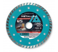 Диск алмазный турбированный METALLICA Optima 150x22 мм